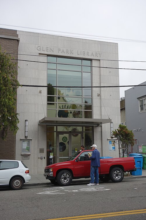 The Glen Park branch of the San Francisco Public Library